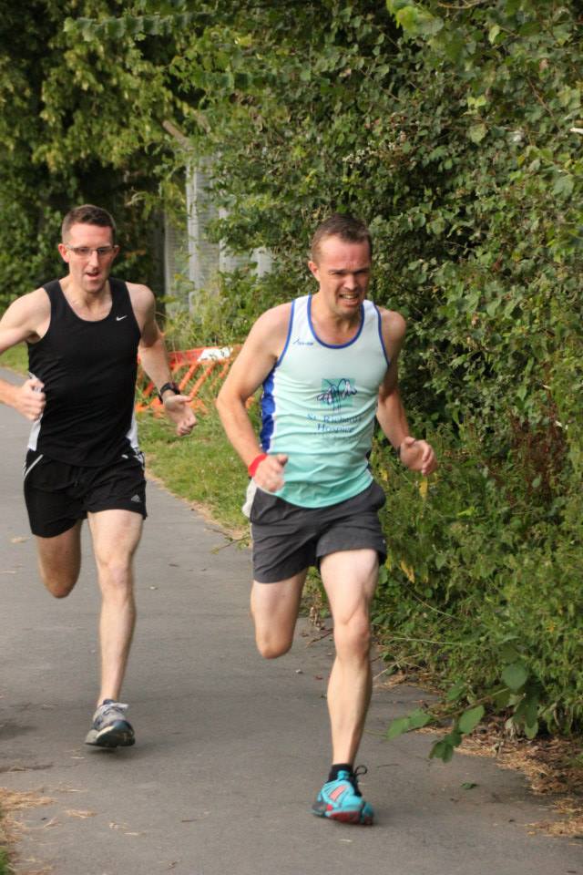 Ian and Chris Running the Magic Mile (2014)