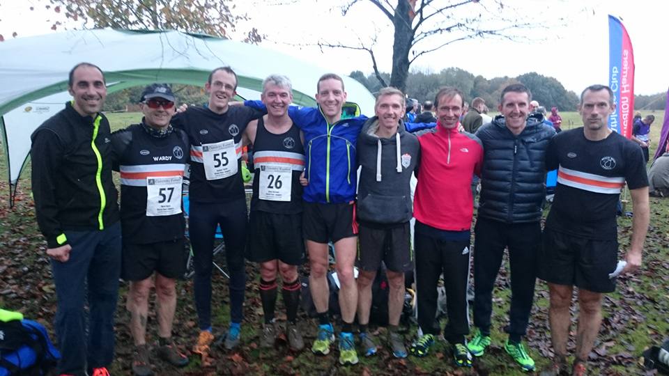 Cross country team at Droitwich 2014